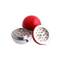 Herb Grinder 3 Layers Tobacco Grusher with Metal Sharp Teeth Pokeball Cute Grinder Herbal Smoking Accessories Cool Gadget