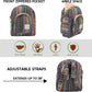 Backpack Purse for Women Mini Backpack Lightweight Boho Small Casual Daily Travel Daypack Shoulder Bag