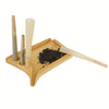 Bamboo Wood Herb Tobacco Rolling Tray with Funnel Tool Loader Cones Multipurpose Mini Wooden Rolling Trays Smoking Accessories