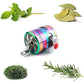 63MM Metal Herb Tobacco Grinder Rainbow Spice Grinder Hand Cranked 4 Layer Cigarette Spice Crusher Smoking Accessories