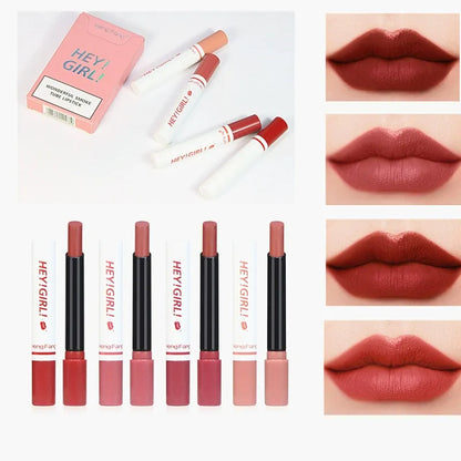 4 Colors Velvet Matte Cigarette Lipstick 