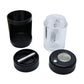 4 in 1 LED Tobacco Storage Jar with Grinder Magnifier Metal Tobacco Pipe Visualization Dampproof Sealed Jar Smoking Accessories