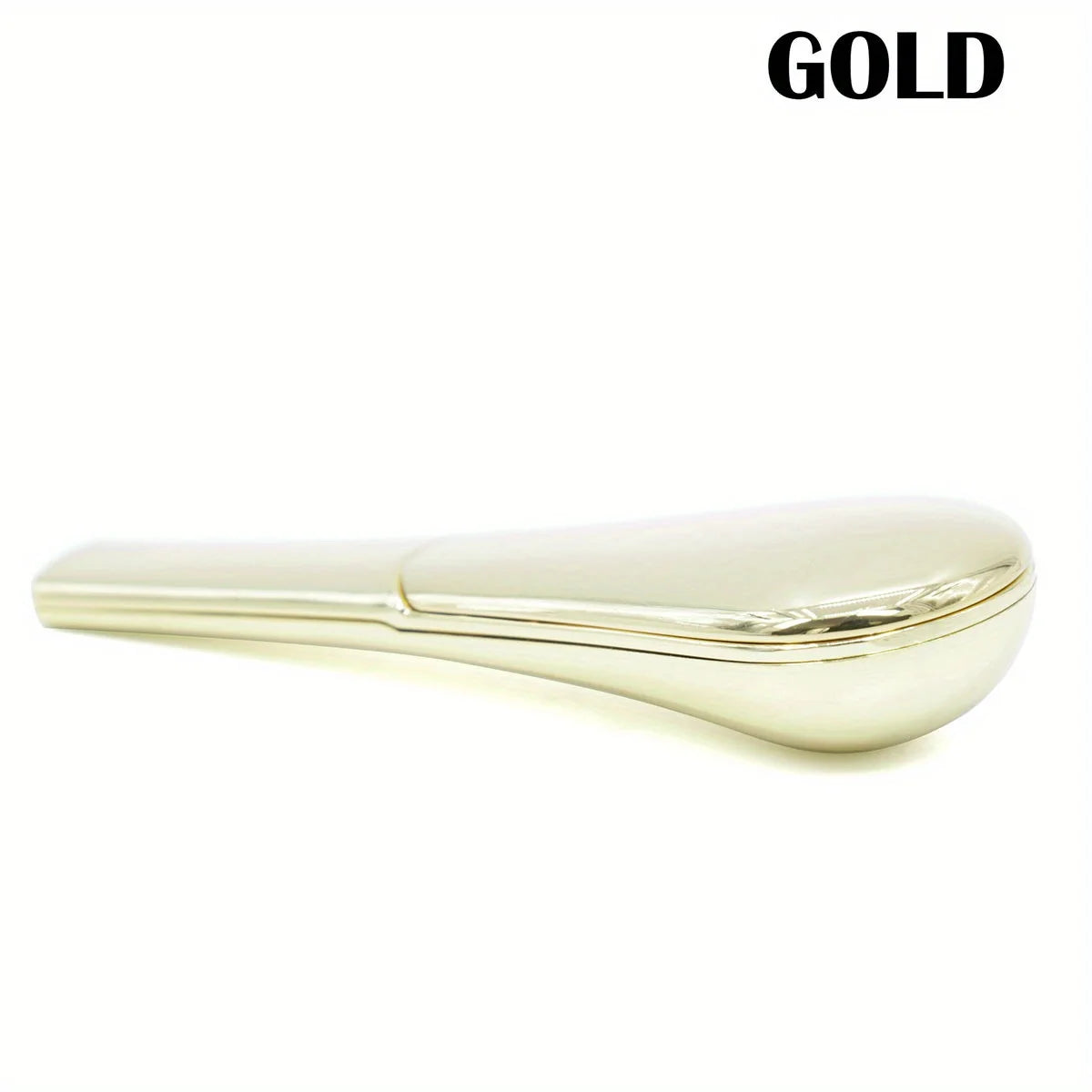 1Pc Metal Spoon Smoking Pipe Portable Magnetic Herb Tobacco Cigarette Metal Pipe Metal Smoking Pipe Accessories