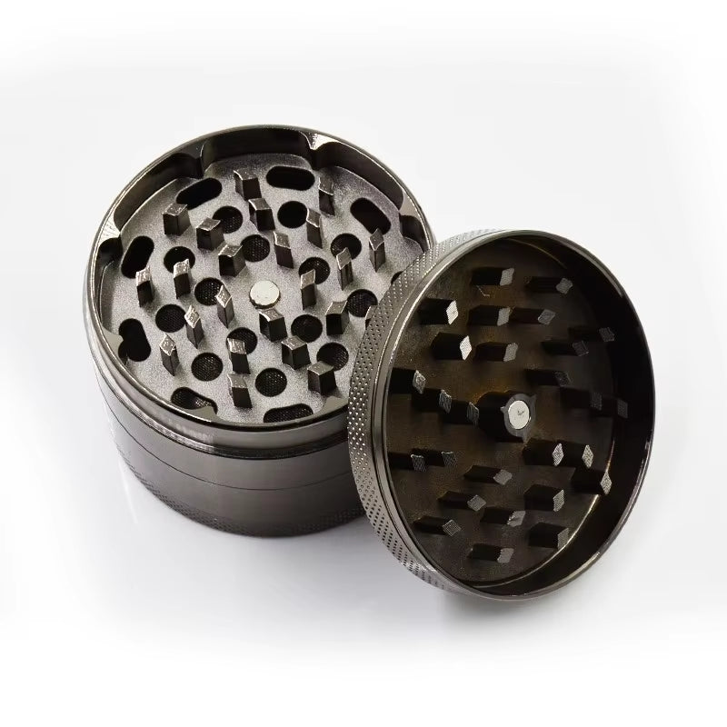 Zinc Alloy Smoke Tobacco Grinder 4 Layer Grinder Herb Kitchen Accessories Mini Cigarette Accessories