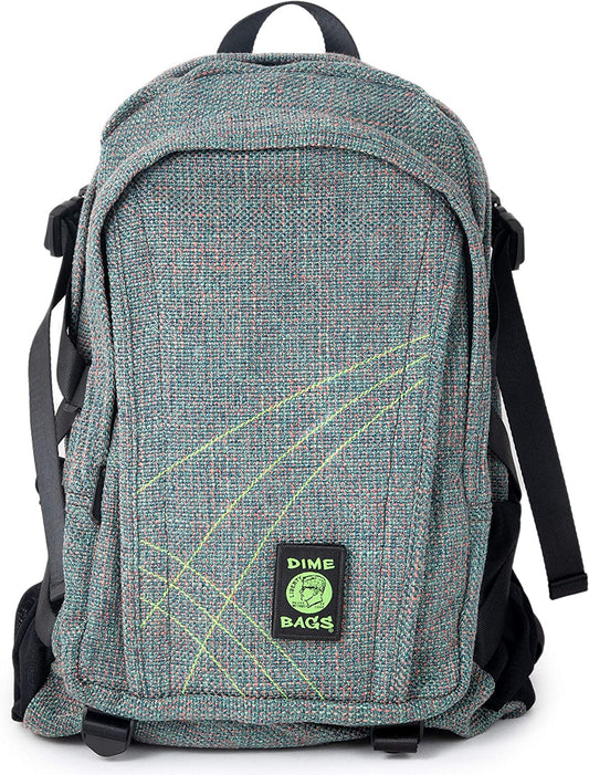 - Classic Backpack - Backpack for All Genders - Includes & Airtight (Hemp Material, Aqua)