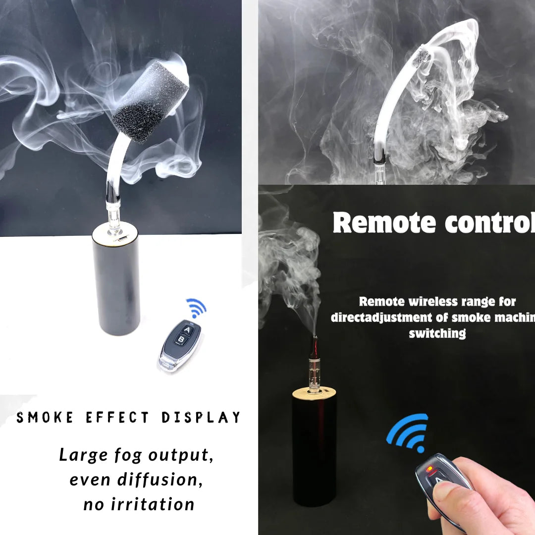 Mini Smoke Fog Machine Remote Control