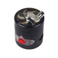 63MM Metal Herb Tobacco Grinder Rainbow Spice Grinder Hand Cranked 4 Layer Cigarette Spice Crusher Smoking Accessories