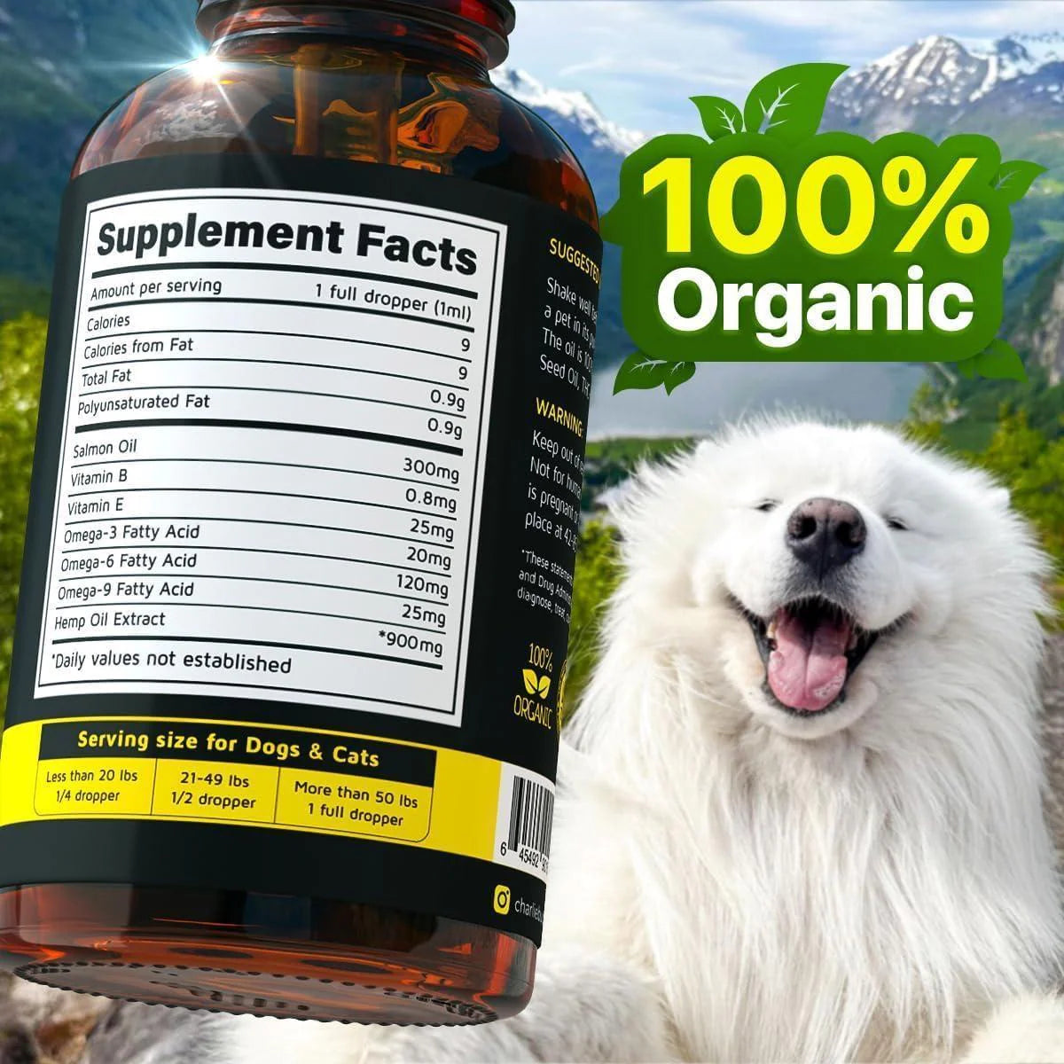 Hеmp and Salmon Oil for Dogs Skin Coat Hеalth 3 6 9 Omega