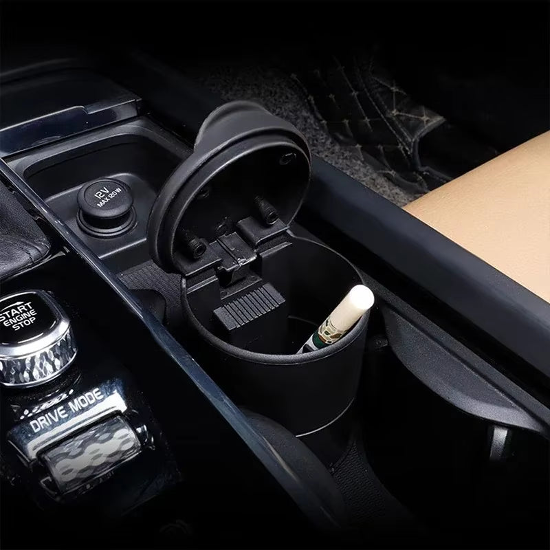 Universal Car Ashtray with Led Light Car Auto Ashtray Cigar Cigarette Ash Tray Container Smoke Ash Cylinde Smoke Ash Holder Cup