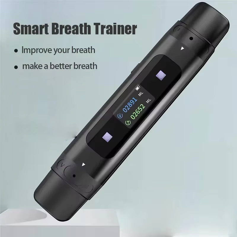 2024 High Quality (NOT Vape)2Th Generation Breath Trainer Adjustable Max for Recovery Training Increase Lung Capacity