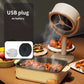 USB Desktop Range Hoods Portable Exhaust Fan Adjustable Angle Small Kitchen Hood Extractor Barbecue Large Suction Cooker Hood