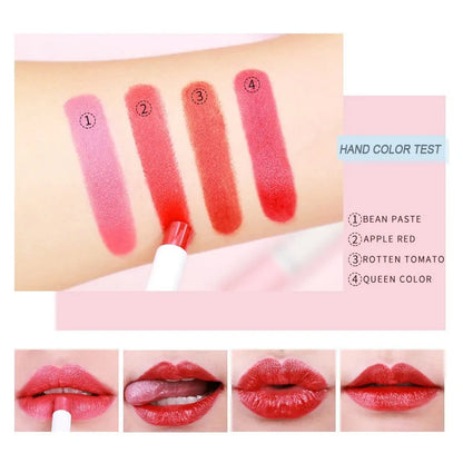 4 Colors Velvet Matte Cigarette Lipstick 