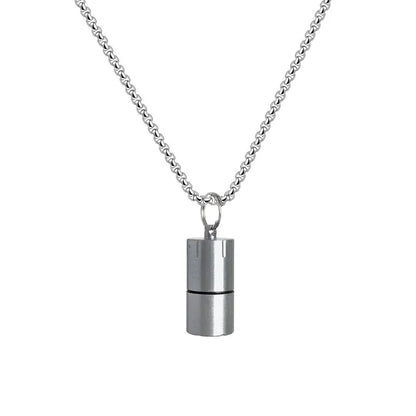 Punk Lighter Men Stainless Steel Necklace